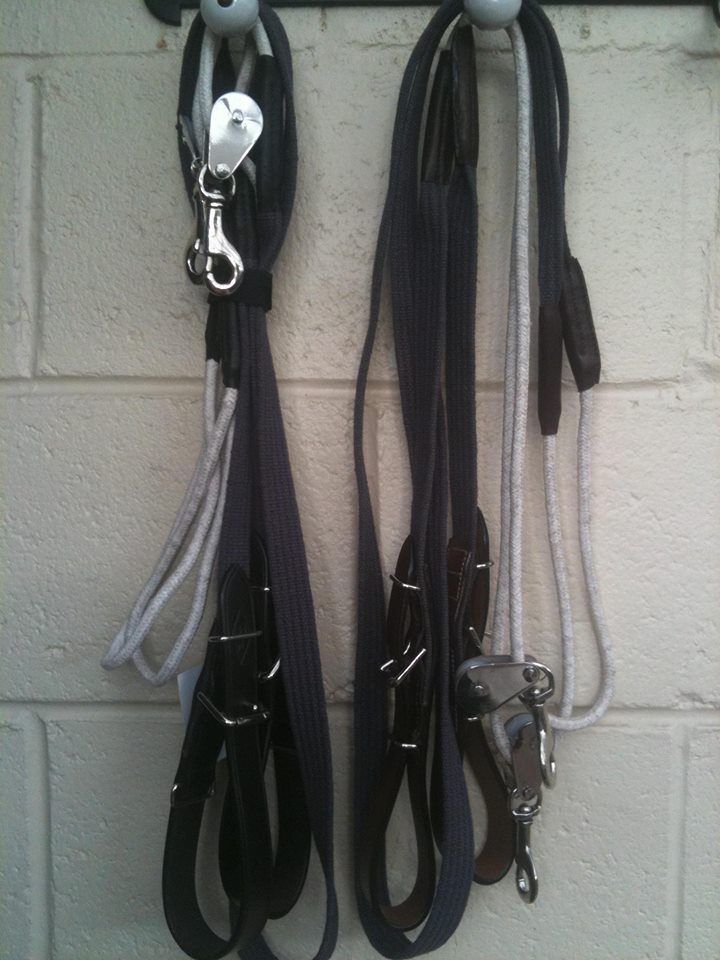 DQ Pulley Draw Reins DQ Saddlery