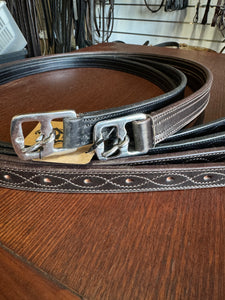 DQ Diamond Performance stirrup leather
